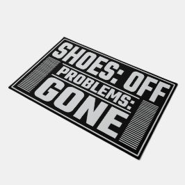 Schoenen uit, stress weg voor de entree deurmat