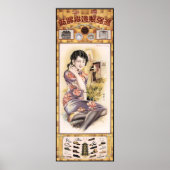  schoenen van Chinese vrouwen Adverteren kunst Poster (Voorkant)