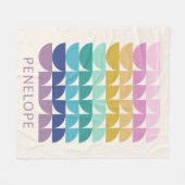 Schoenen van de regenboog van de staart, speciaal fleece deken (Voorkant (Horizontaal))