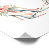 Schoenen van gast teken Airbnb Poster (Hoek)