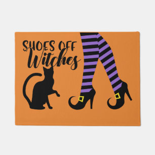 Schoenen van heksen Halloween Doormat Deurmat
