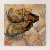 Schoenen van Van Gogh schilderen Kunst Legpuzzel (Horizontaal)