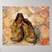 Schoenen van Van Gogh schilderen Kunst Poster (Voorkant)