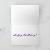 "Schoenen" Verjaardag Kaart (Binnen)