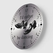 Schoenen voor ballroom in plaats van dansende dans grote klok (Hoek)