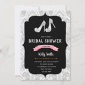 Schoenen vrijgezellenfeest thema uitnodiging (Voorkant)