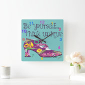 Schoenen wandklok (Huis)