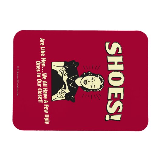 Schoenen: zijn als Mannen Magneet (Horizontaal)