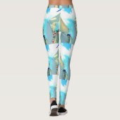 schoenenblauw leggings (Achterkant)