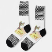 Schoenenboom + Zwart Wit Geo Sokken (Links)
