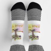 Schoenenboom + Zwart Wit Geo Sokken (Top)