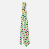Schoenendoos Liefde Halsdoek - Mintgroen Stropdas (Achterkant)