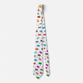Schoenendoos Liefde Halsdoek - Wit Stropdas (Voorkant)