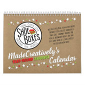 Schoenendooskalender voor het hele jaar kalender (Hoes)
