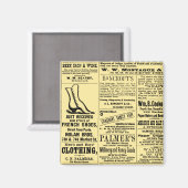 Schoenenkrantenadvertentie Magneet (Voorkant / Achterkant)