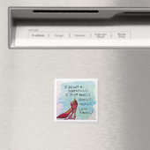 Schoenenliefhebber Magnet3 - Ik ben geen Shopaholi Magneet (Insitu (Vaatwasser))