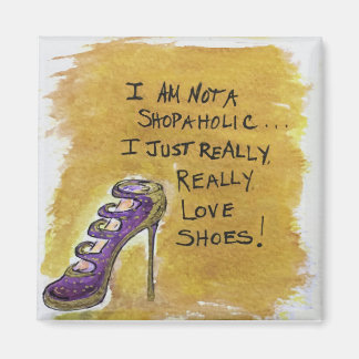 Schoenenliefhebber Magnet - Ik ben geen Shopaholic