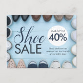 Schoenenverkoop | detailhandel | Platte Kaart met (Voorkant)