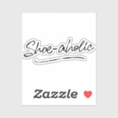Schoenenverslaafde Sticker (Vel)