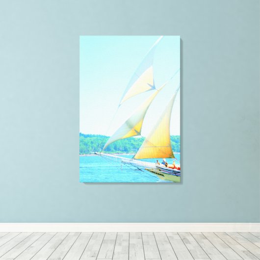 schoener jibs vliegend verpakt canvas (Insitu (Houten vloer))