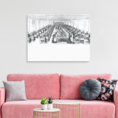 Schoenfabriek Canvas Afdruk (Insitu (Woonkamer))