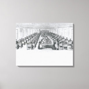 Schoenfabriek Canvas Afdruk