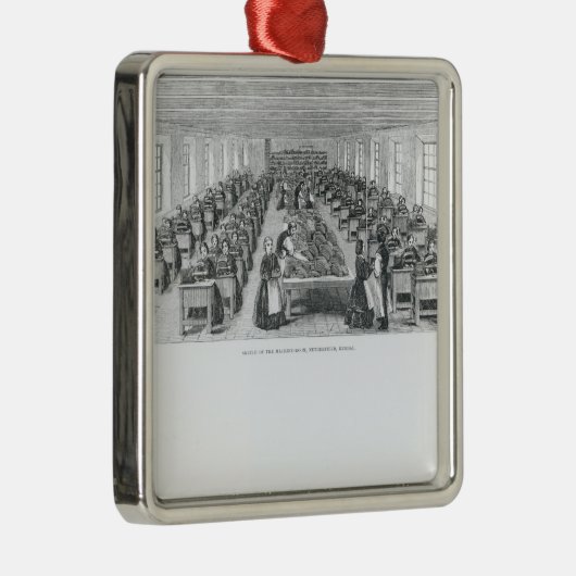 Schoenfabriek Metalen Ornament (Rechts)