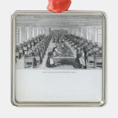 Schoenfabriek Metalen Ornament (Voorkant)