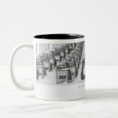 Schoenfabriek Tweekleurige Koffiemok (Links)