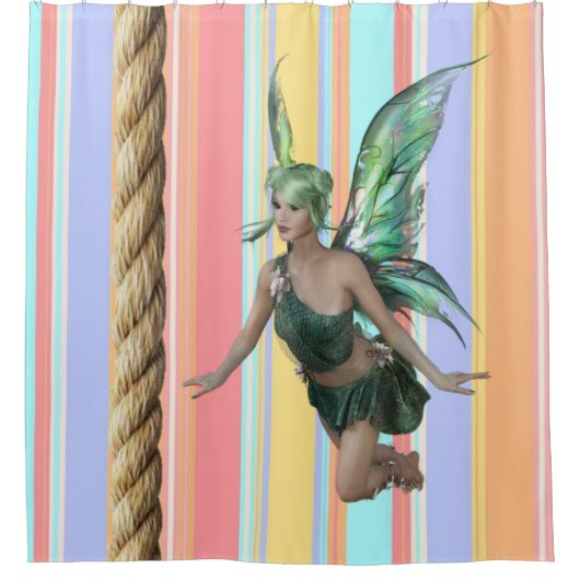 Schoengordijnband Douchegordijn (Voorkant)