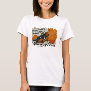 Schoenhoezen, Zürich (kleurenlitho) T-shirt