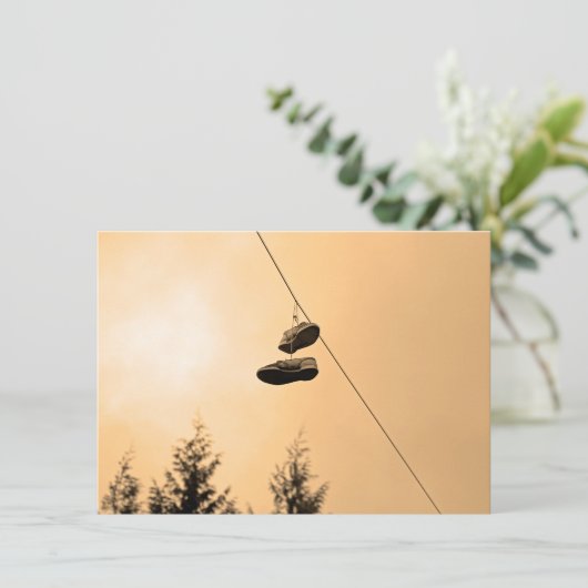 Schoenkaartje (Staand voorkant)