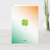 Schoenmaker Lucky Flight Bedankkaart (Achterkant)