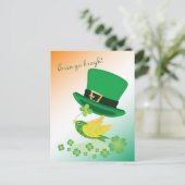 Schoenmaker Lucky Flight Feestdagenkaart (Staand voorkant)