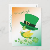 Schoenmaker Lucky Flight Feestdagenkaart (Voorkant / Achterkant)