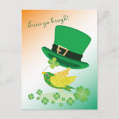 Schoenmaker Lucky Flight Feestdagenkaart (Voorkant)