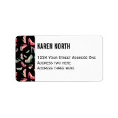 schoenmonster etiket (Voorkant)