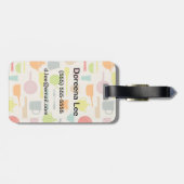 Schoenpatroon Bagagelabel (Achterkant horizontaal)