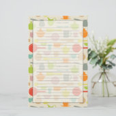 Schoenpatroon Briefpapier (Staand voorkant)