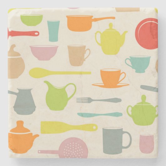 Schoenpatroon Stenen Onderzetter (Voorkant)