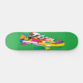 Schoenplaat Skateboard (Horizontaal)