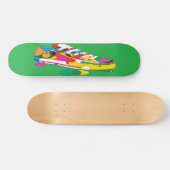 Schoenplaat Skateboard (Horizontaal)