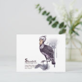 schoenpootje briefkaart (Staand voorkant)