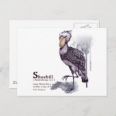 schoenpootje briefkaart (Voorkant / Achterkant)