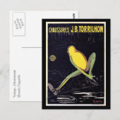  schoenreclame briefkaart (Voorkant / Achterkant)