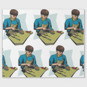 Schoenreparatie Cobbler  schoenmaker Cadeaupapier (Vlak)