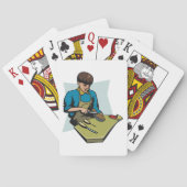 Schoenreparatie Cobbler  schoenmaker Pokerkaarten (Achterkant)