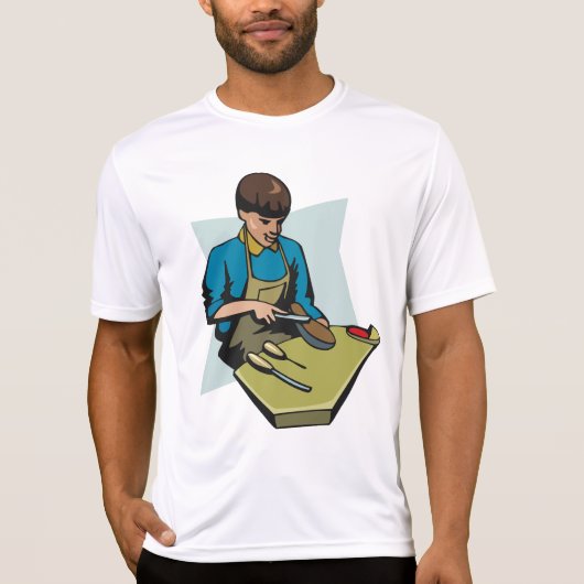 Schoenreparatie Cobbler  schoenmaker T-shirt (Voorkant)
