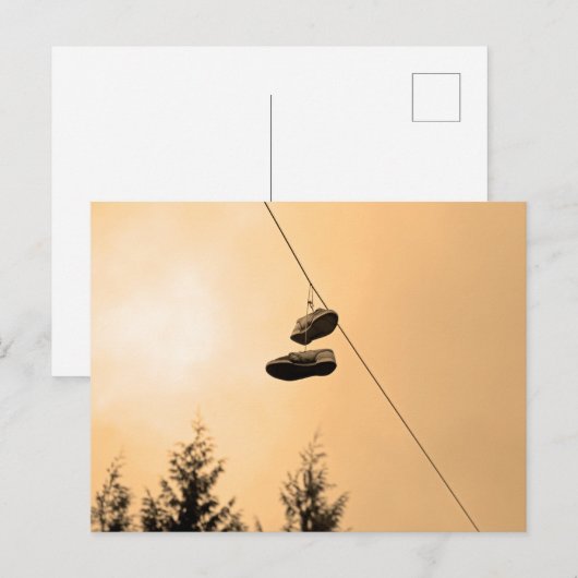 Schoenslijmen Briefkaart (Voorkant / Achterkant)