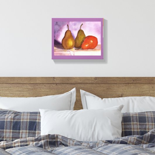 schoenspeer canvas afdruk (Insitu (Slaapkamer))